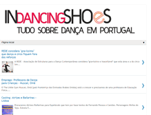 Tablet Screenshot of indancingshoes.com